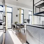 Апартаменты Designer Loft Holesovice, Parking, Balcony Прага
