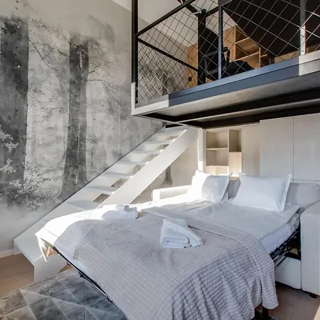 아파트 Designer Loft Holesovice, Parking, Balcony *