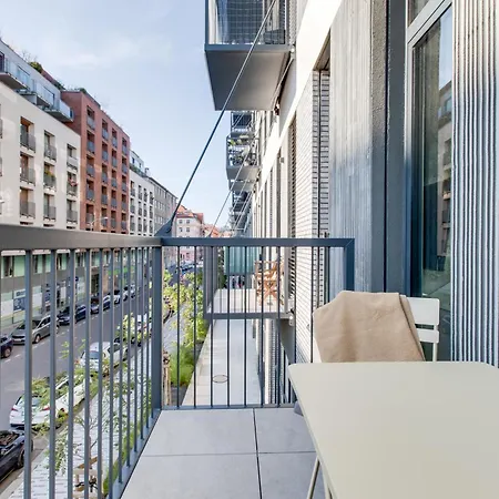 아파트 Designer Loft Holesovice, Parking, Balcony 프라하