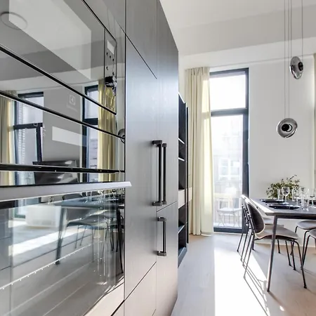 Designer Loft Holesovice, Parking, Balcony 아파트 *