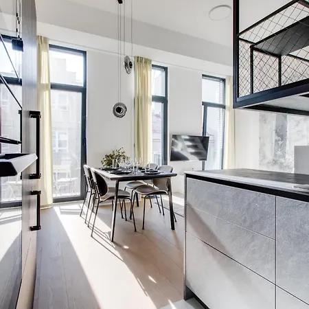 아파트 Designer Loft Holesovice, Parking, Balcony 프라하