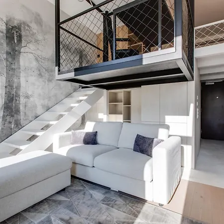 아파트 Designer Loft Holesovice, Parking, Balcony 프라하