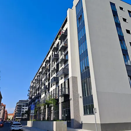 아파트 Designer Loft Holesovice, Parking, Balcony 프라하