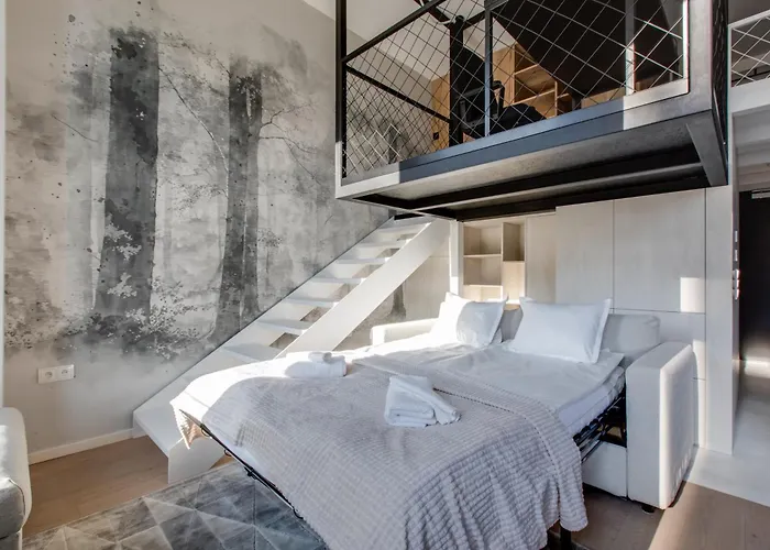 شقة Designer Loft Holesovice, Parking, Balcony *