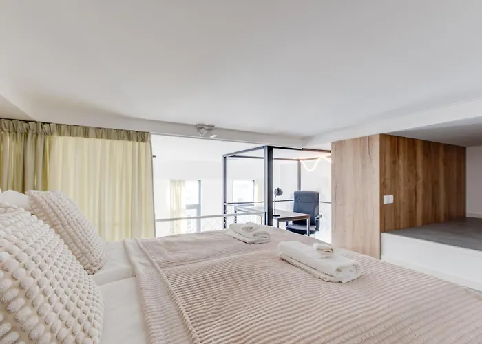 شقة Designer Loft Holesovice, Parking, Balcony