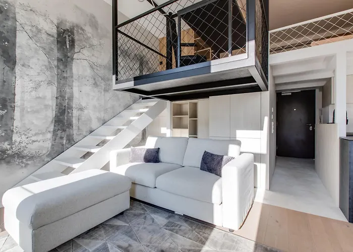 شقة Designer Loft Holesovice, Parking, Balcony براغ
