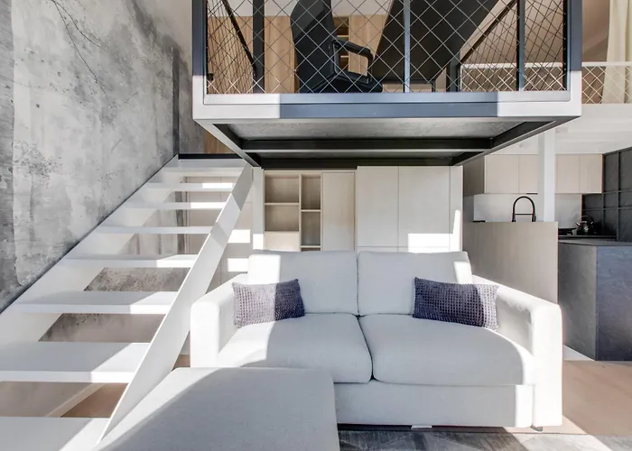 شقة Designer Loft Holesovice, Parking, Balcony *