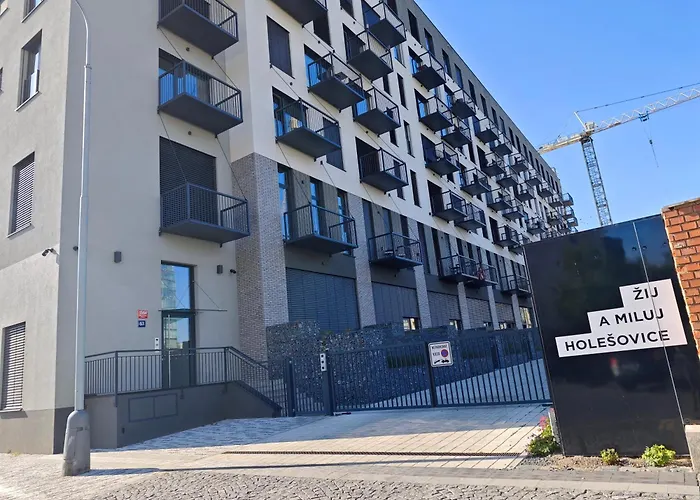 شقة Designer Loft Holesovice, Parking, Balcony *